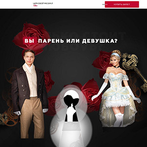 Сайт и реклама циркового шоу Яны Шевченко